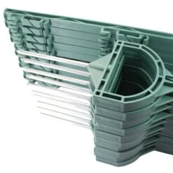 20x Weidezaunpfähle »Steigbügel« 115cm Kunststoff Pfähle