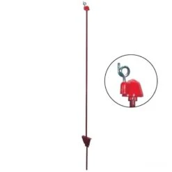 Weidezaunpfähle »Utina« 25x, Metallpfähle · Oval 5x10mm, 105cm