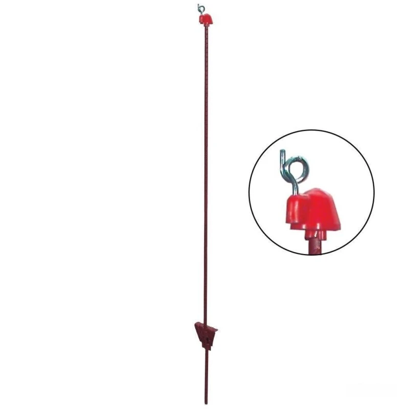 Weidezaunpfähle »Utina« 60x, Metallpfähle · Oval 5x10mm, 105cm 3 Weidezaunpfähle »Utina« 60x, Metallpfähle · Oval 5x10mm, 105cm