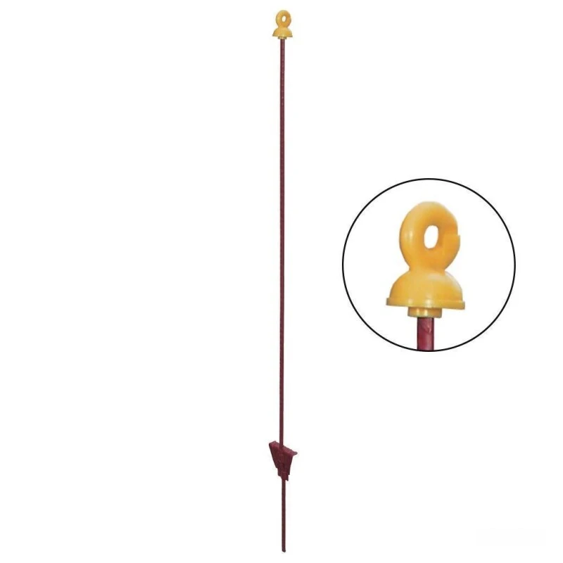 Weidezaunpfähle »Vollring« 25x, Federstahl Metall · Oval 5x10mm, 105cm 3 Weidezaunpfähle »Vollring« 25x, Federstahl Metall · Oval 5x10mm, 105cm