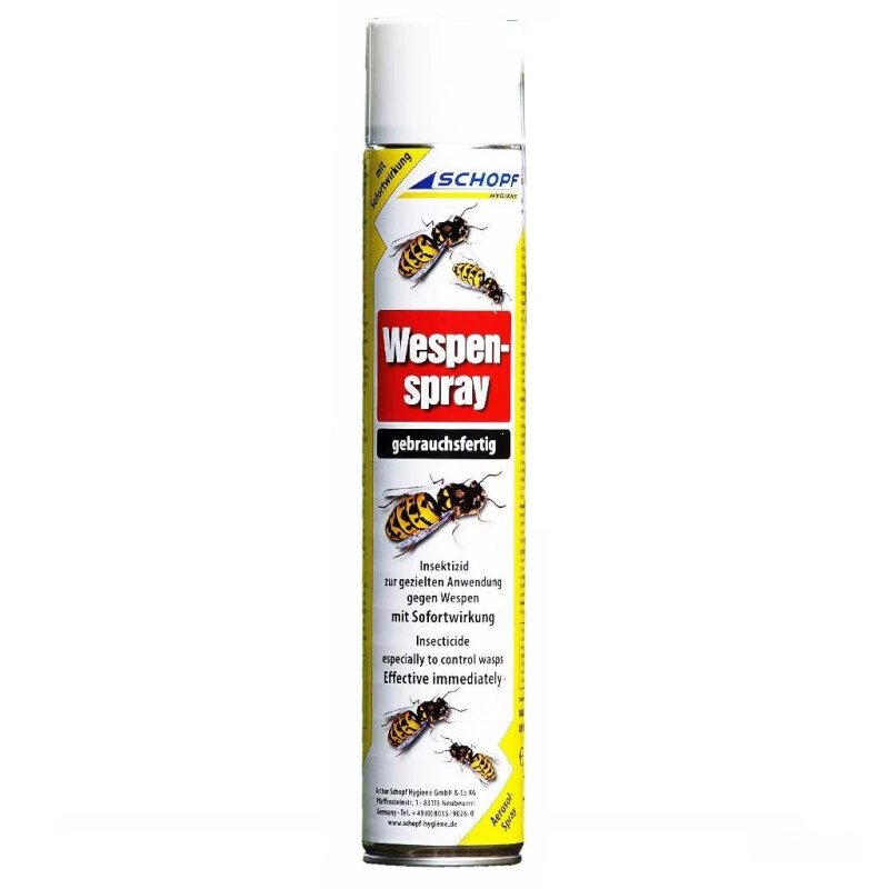 Wespenspray »Schopf« Gebrauchsfertiges Aerosol · 750ml 3 Wespenspray »Schopf« Gebrauchsfertiges Aerosol · 750ml