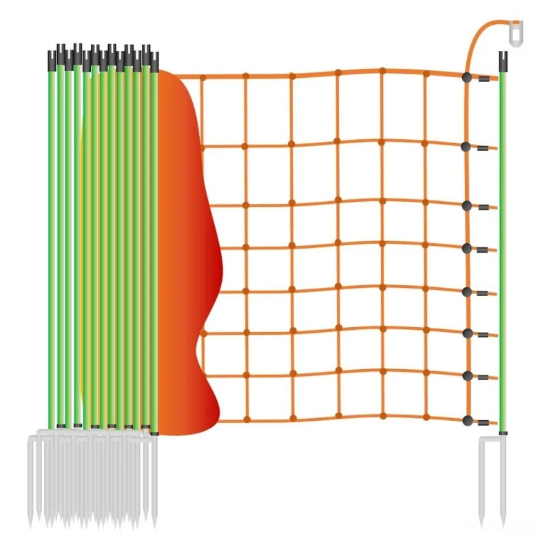 Schafzaun »Euronetz Torero Leitfix« Ziegenzaun · 50m 2 Spitzen, 106cm 4 Schafzaun »Euronetz Torero Leitfix« Ziegenzaun · 50m 2 Spitzen, 106cm – Bild 2
